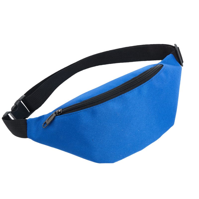 Rave-Essentials Co. Royal Blue / 10 Inches Single Pocket Fanny Pack
